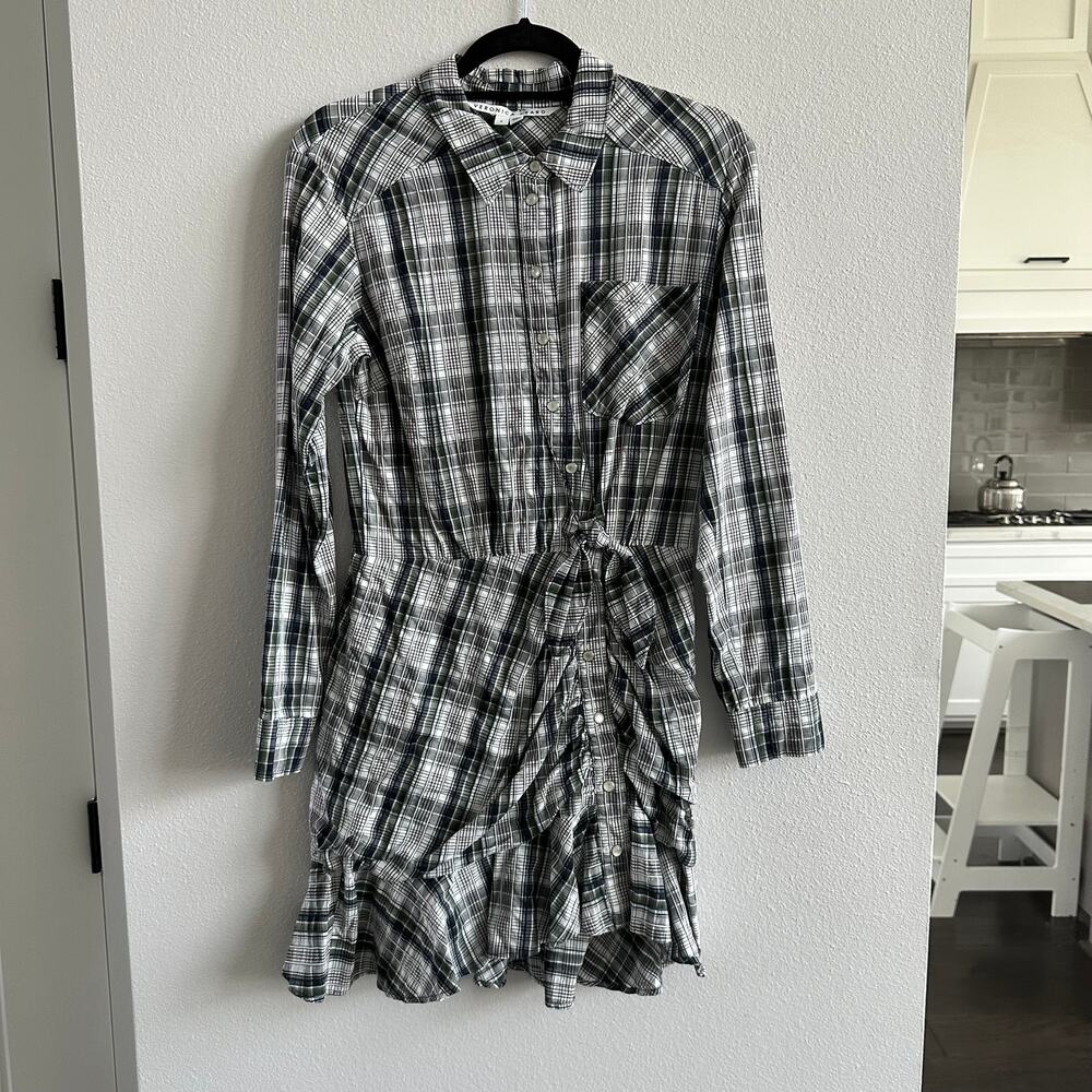 Veronica Beard Valle Plaid Mini Dress Size 6